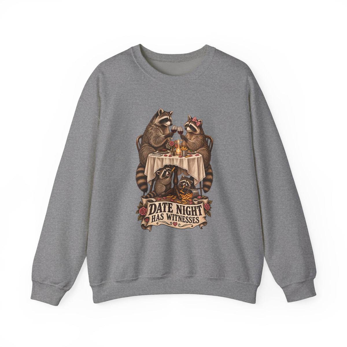 Date Night Has Witnesses Sweatshirt — Family