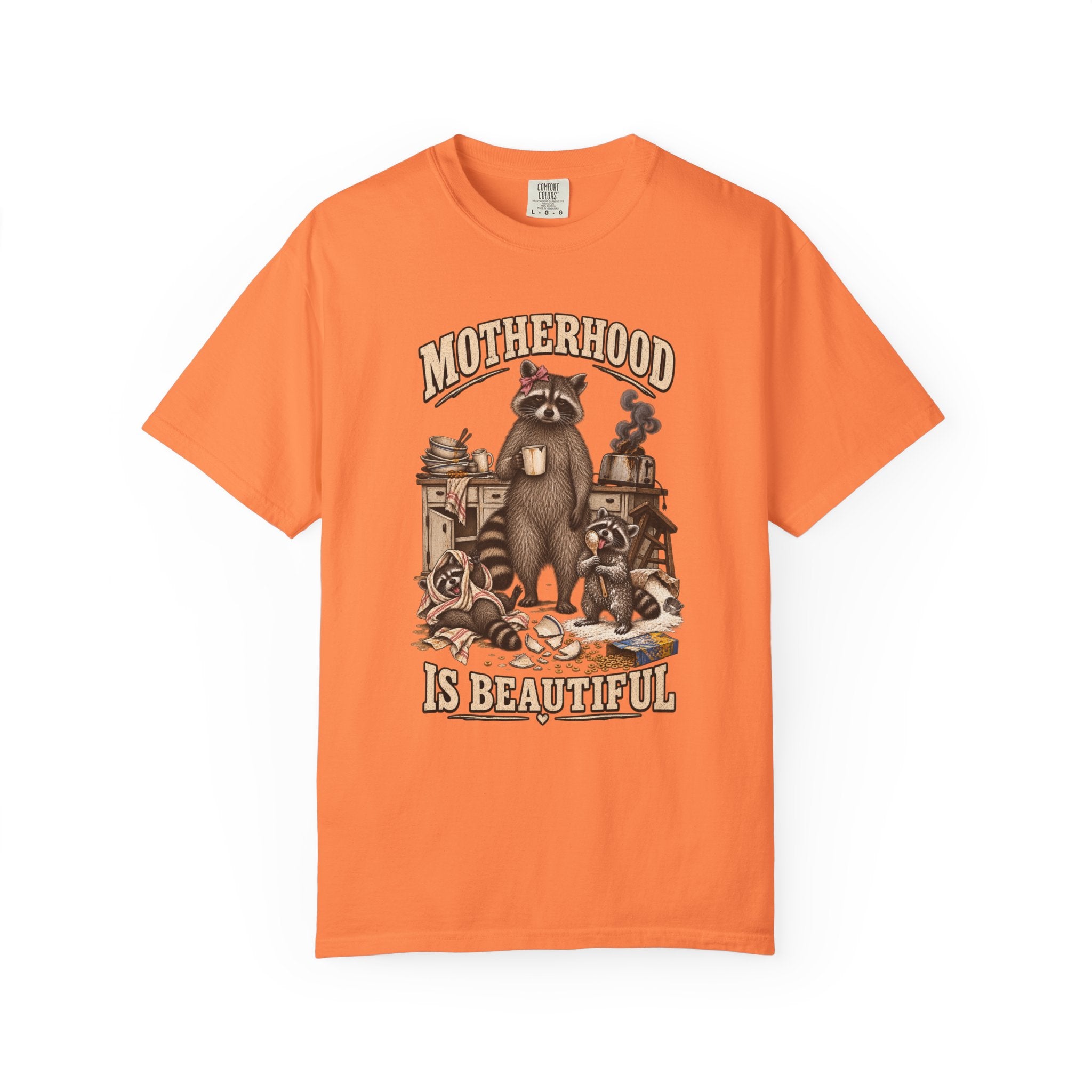 Motherhood Is Beautiful Tee Brandy