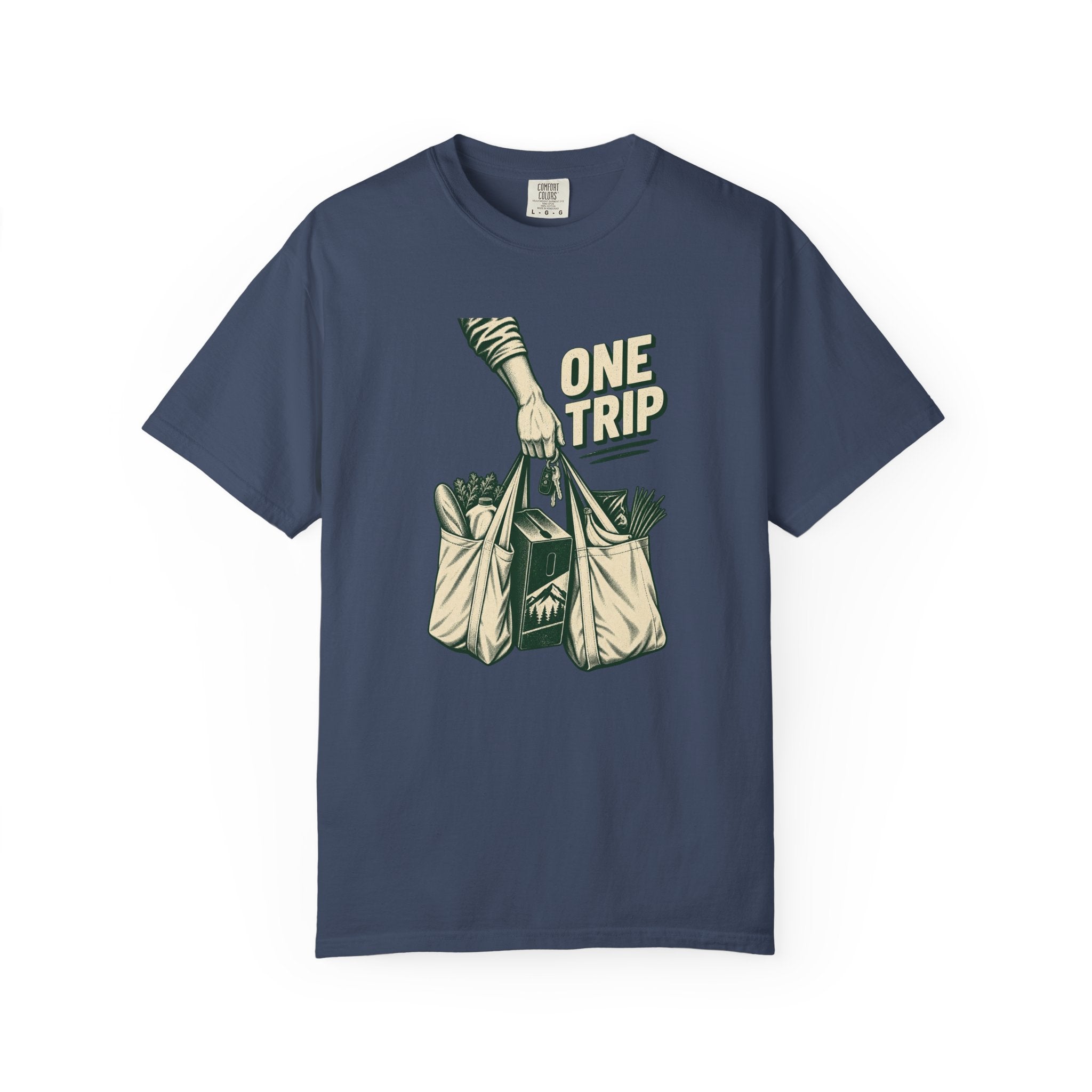 One Trip Grocery Tote T-Shirt