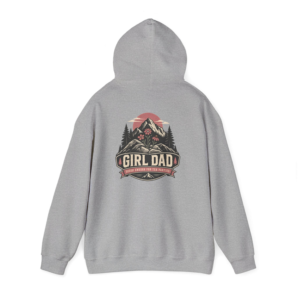 Girl Dad Hoodie — Vintage Mountain Dad Sweatshirt for Fathers