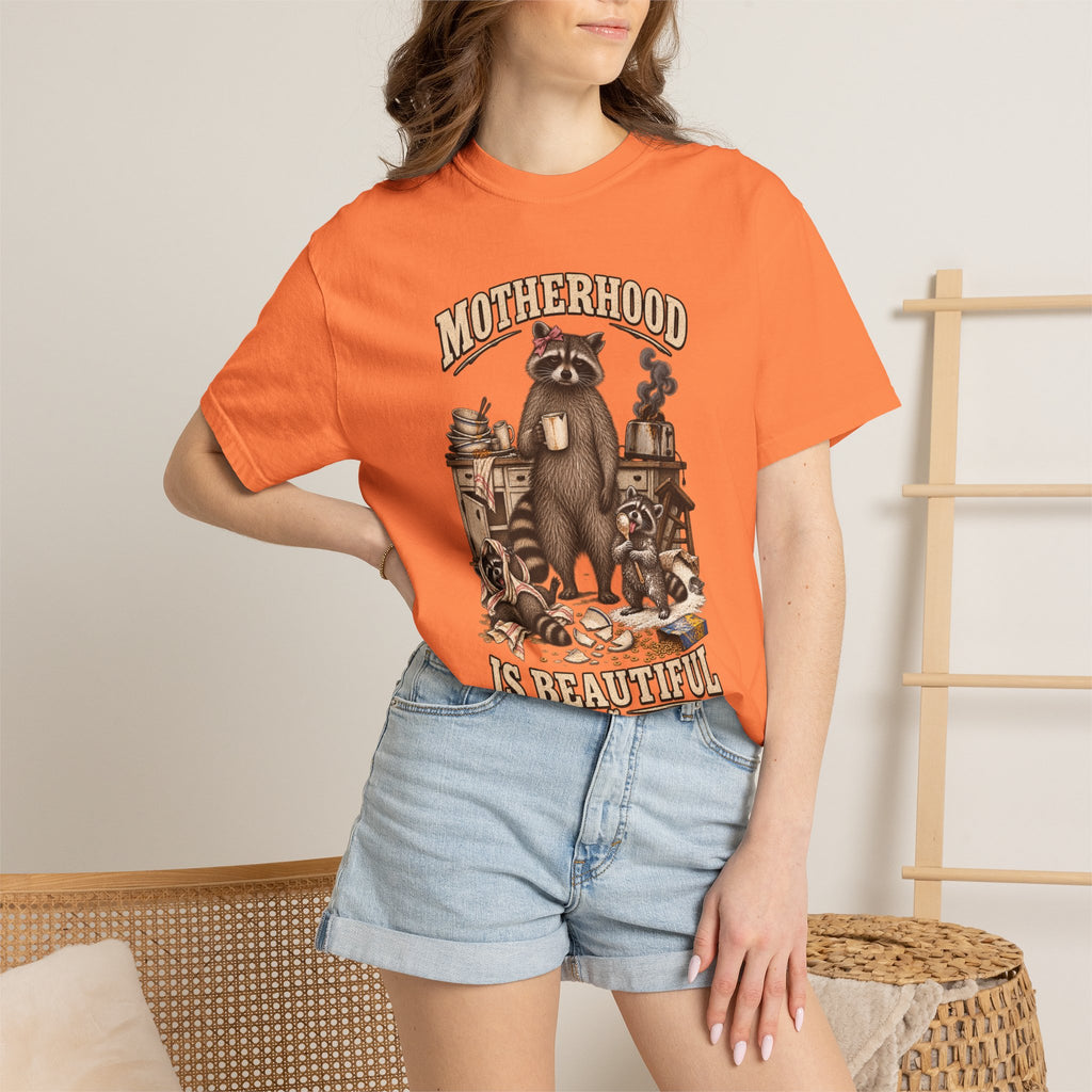 Motherhood Is Beautiful Tee Brandy