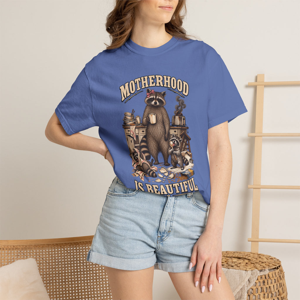 Motherhood Is Beautiful Tee Brandy