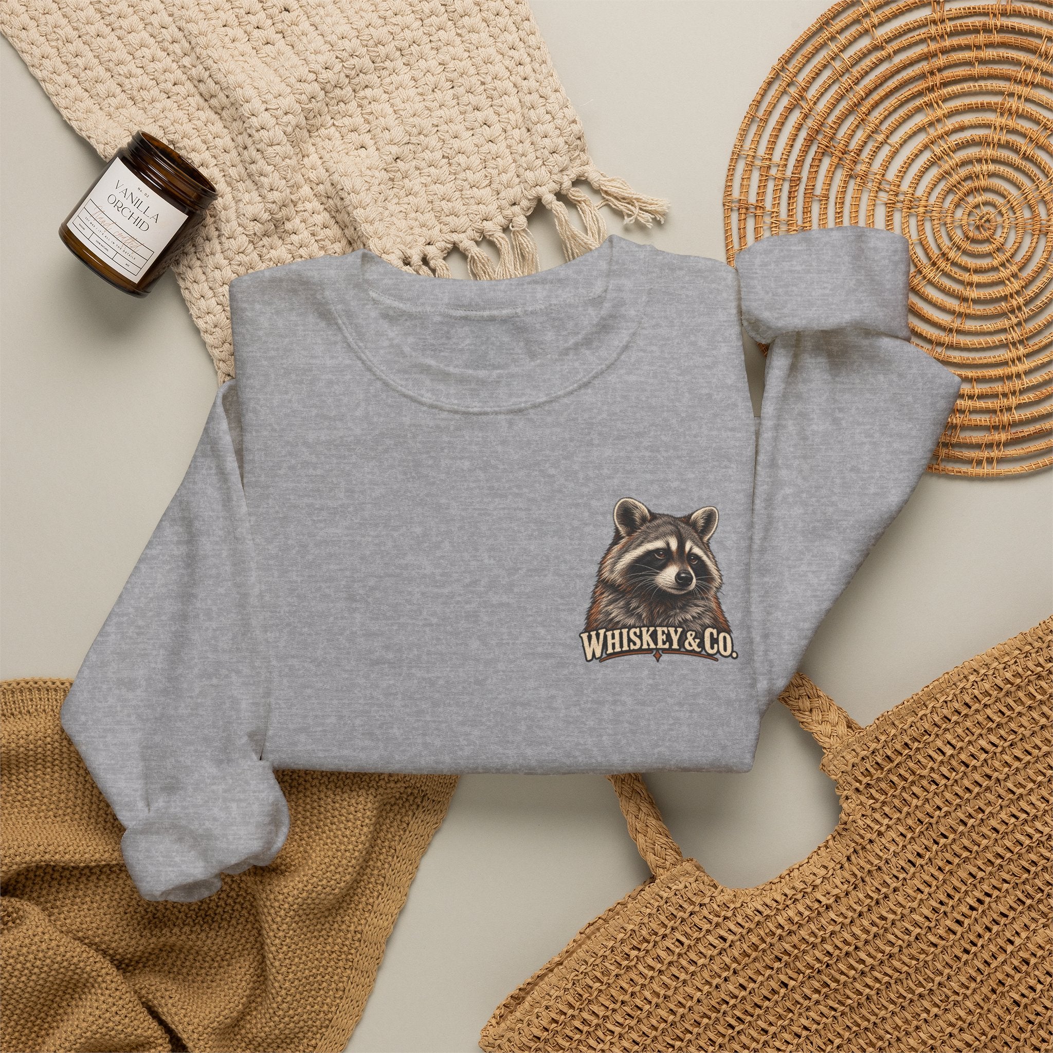 Pulling The Load Crewneck Sweatshirt - Whiskey