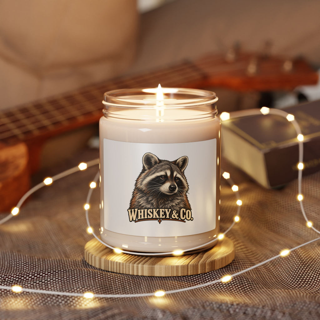 Whiskey & Oak Scented Soy Candle — Whiskey