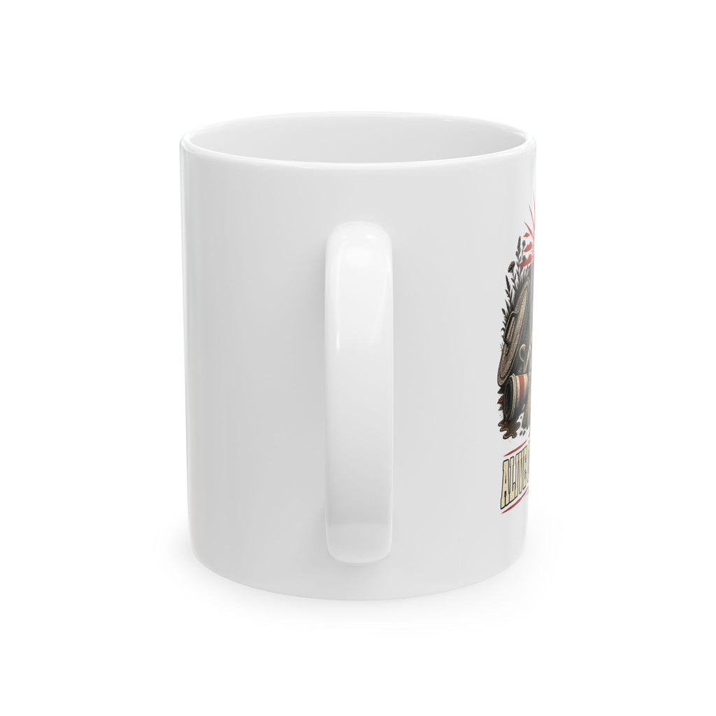 Ceramic Mug — Alive Out Of Spite Coffee Cup (11oz/15oz)