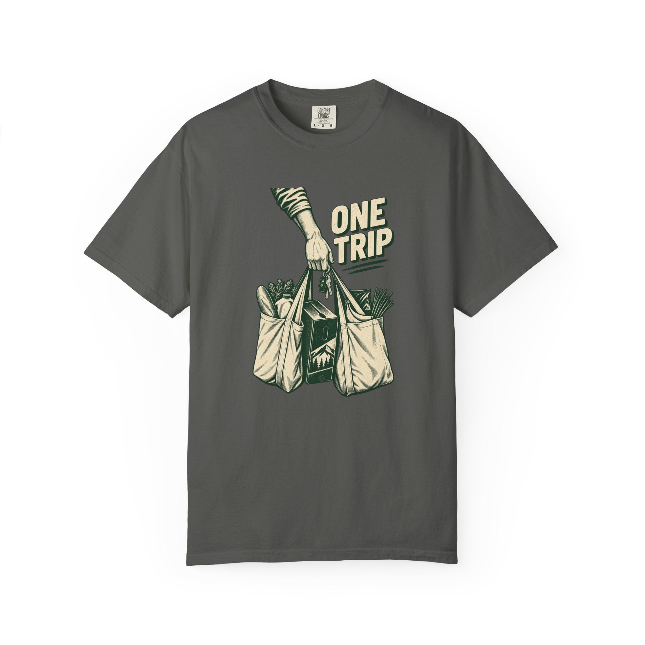 One Trip Grocery Tote T-Shirt