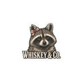 Whiskey & Co. Raccoon Sticker