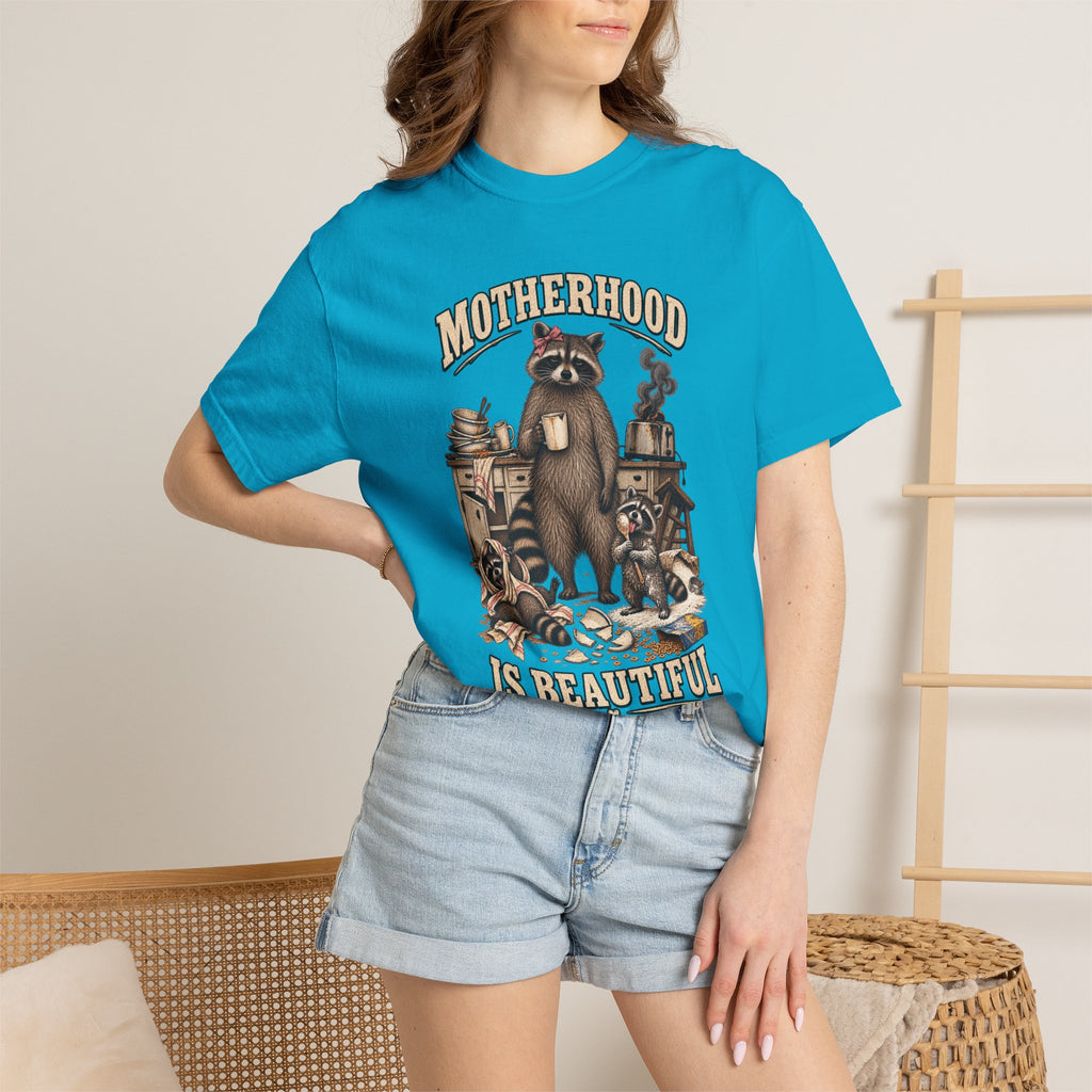 Motherhood Is Beautiful Tee Brandy