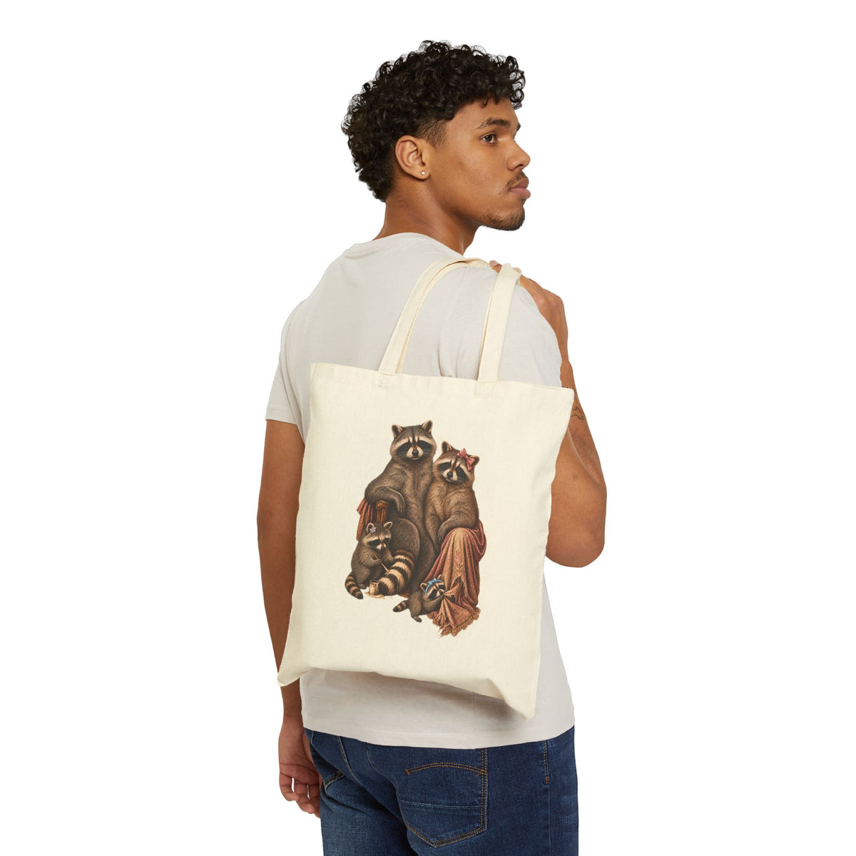 My Perfect Family Canvas Tote Bag