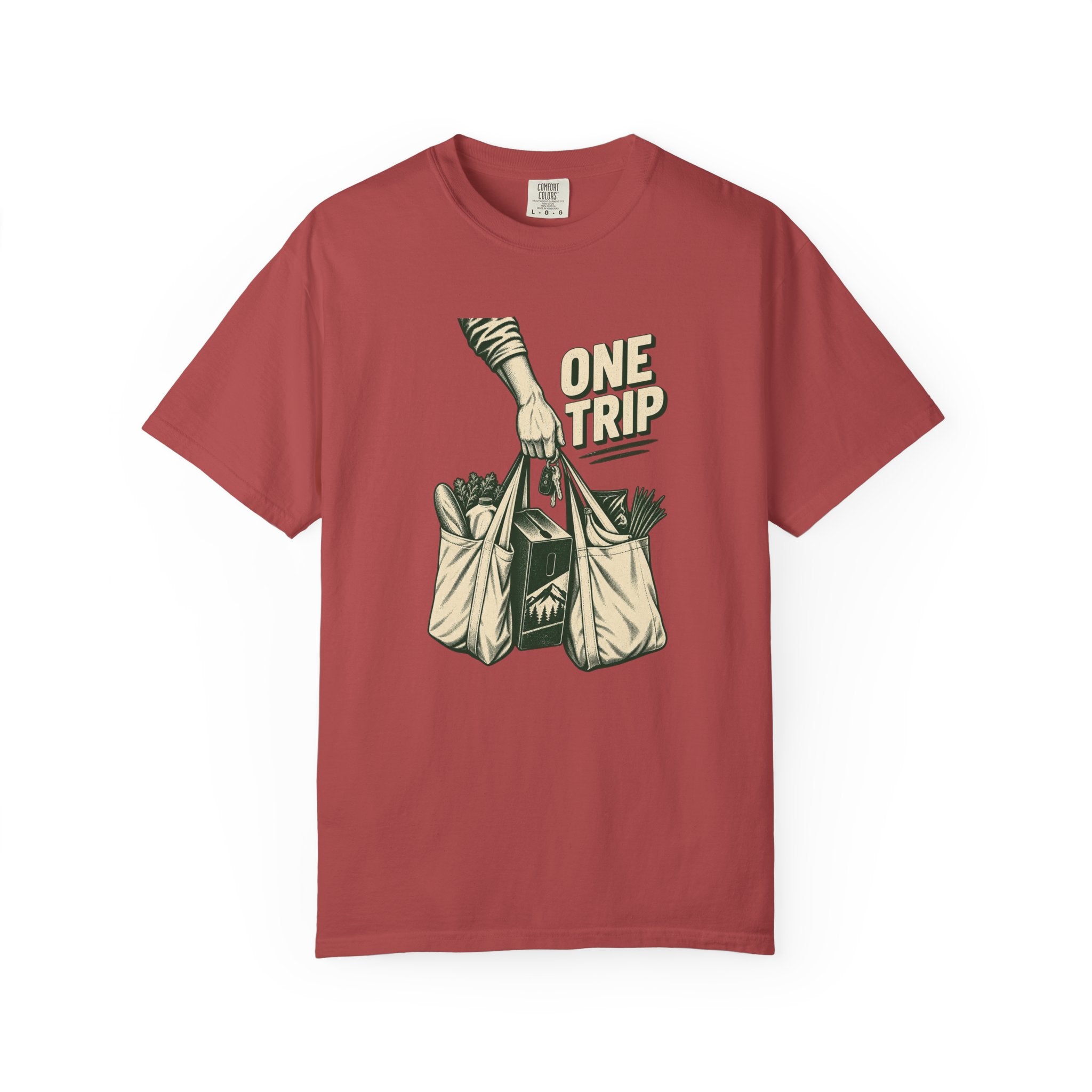One Trip Grocery Tote T-Shirt
