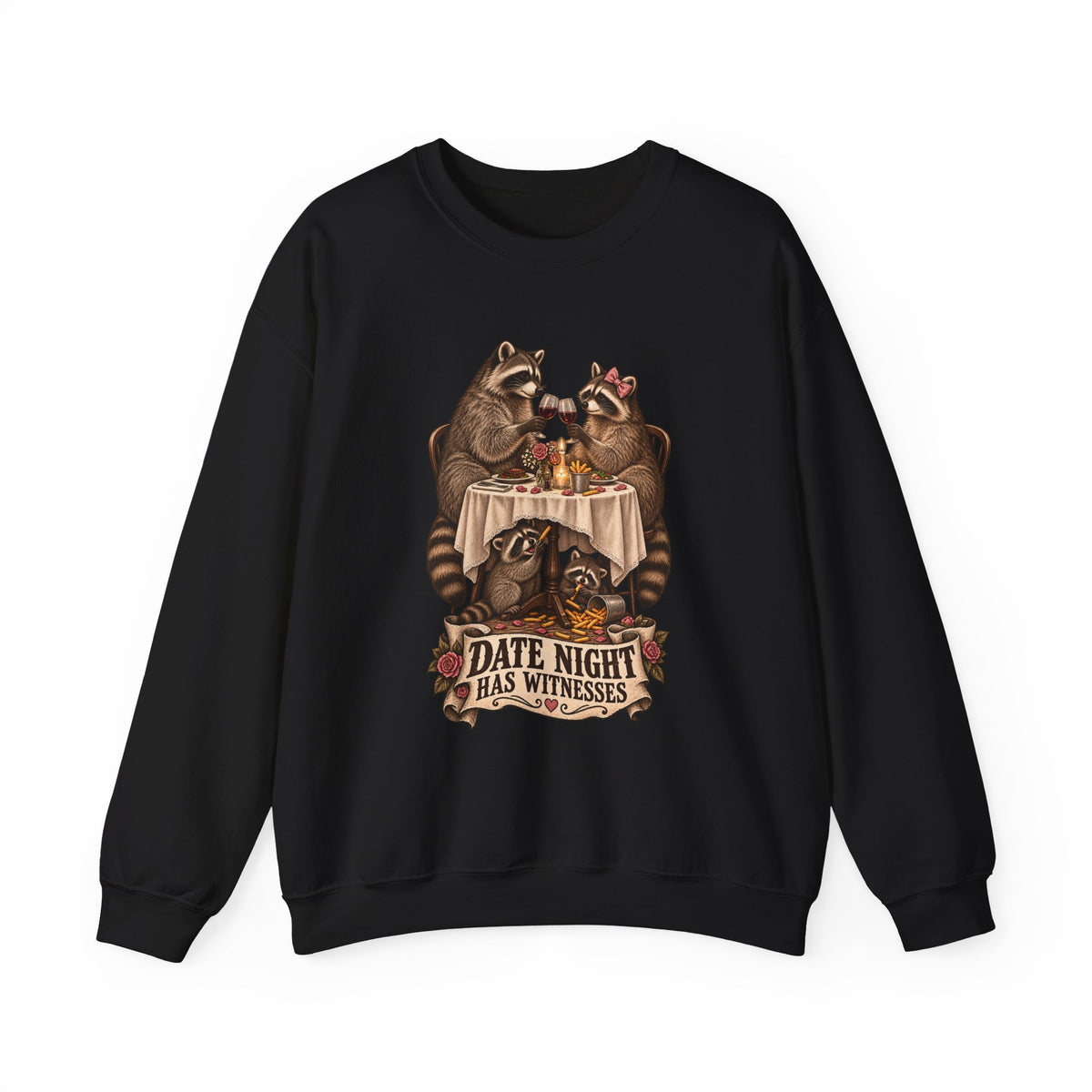 Date Night Has Witnesses Sweatshirt — Family