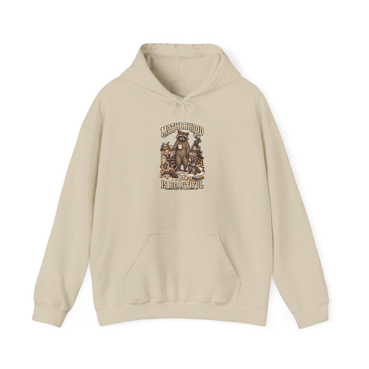 Motherhood Is Beautiful Hoodie Brandy