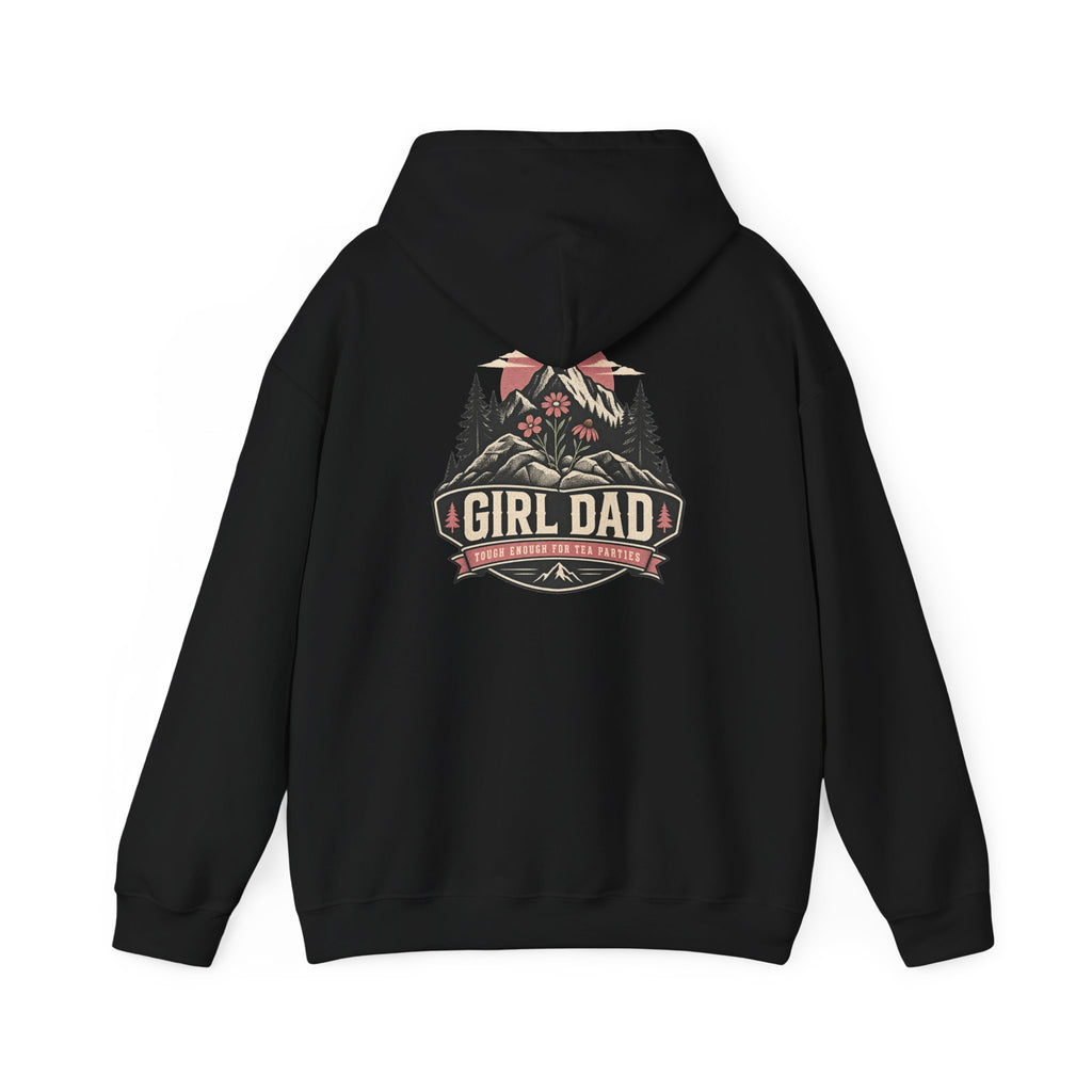 Girl Dad Hoodie — Vintage Mountain Dad Sweatshirt for Fathers