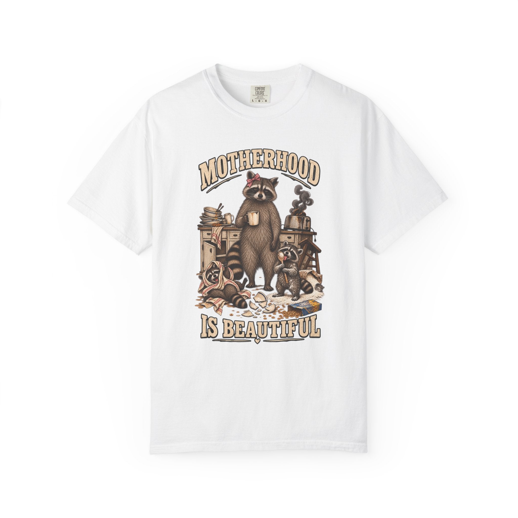 Motherhood Is Beautiful Tee Brandy