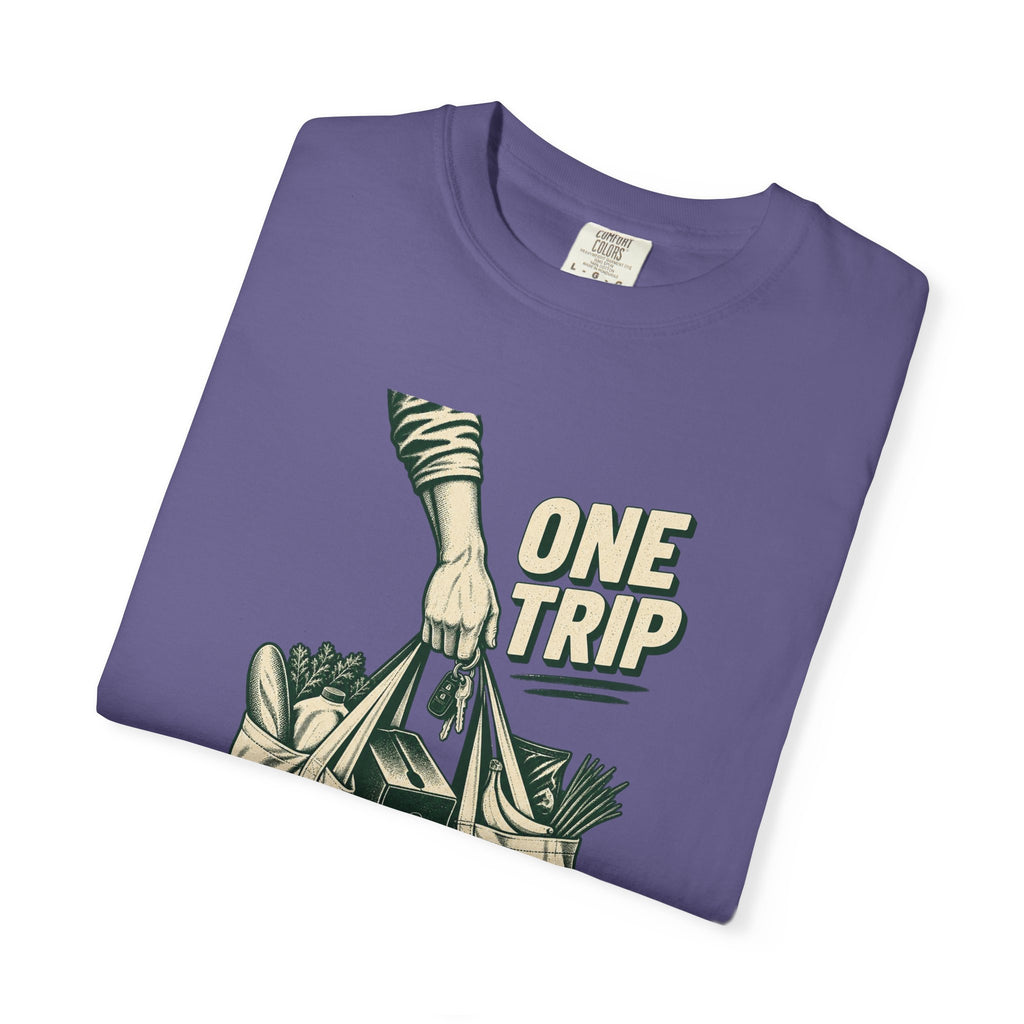 One Trip Grocery Tote T-Shirt — Vintage Shopper Graphic Tee