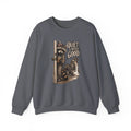 Sweatshirt — 'Quiet Is Never Good' Raccoon Illustration Crewneck
