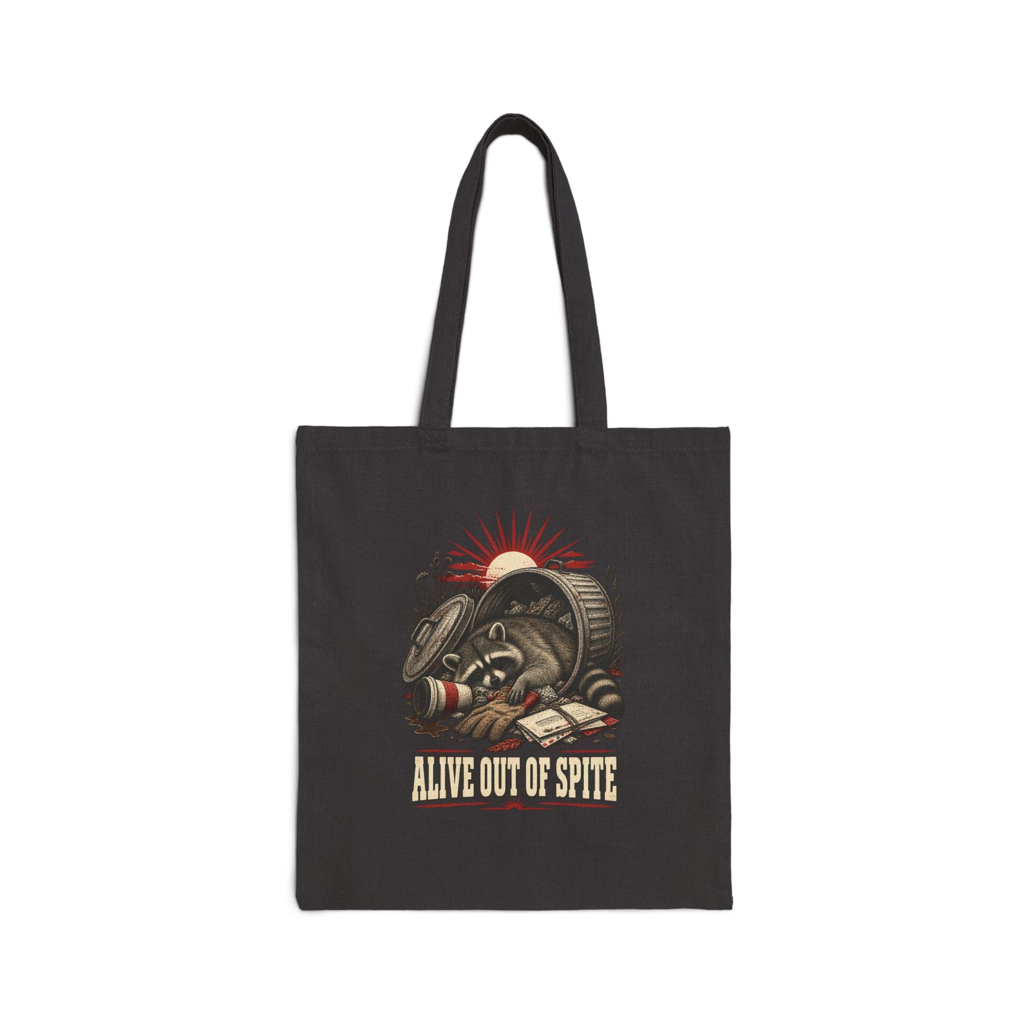 Alive Out Of Spite Cotton Tote Bag – Eco-Friendly