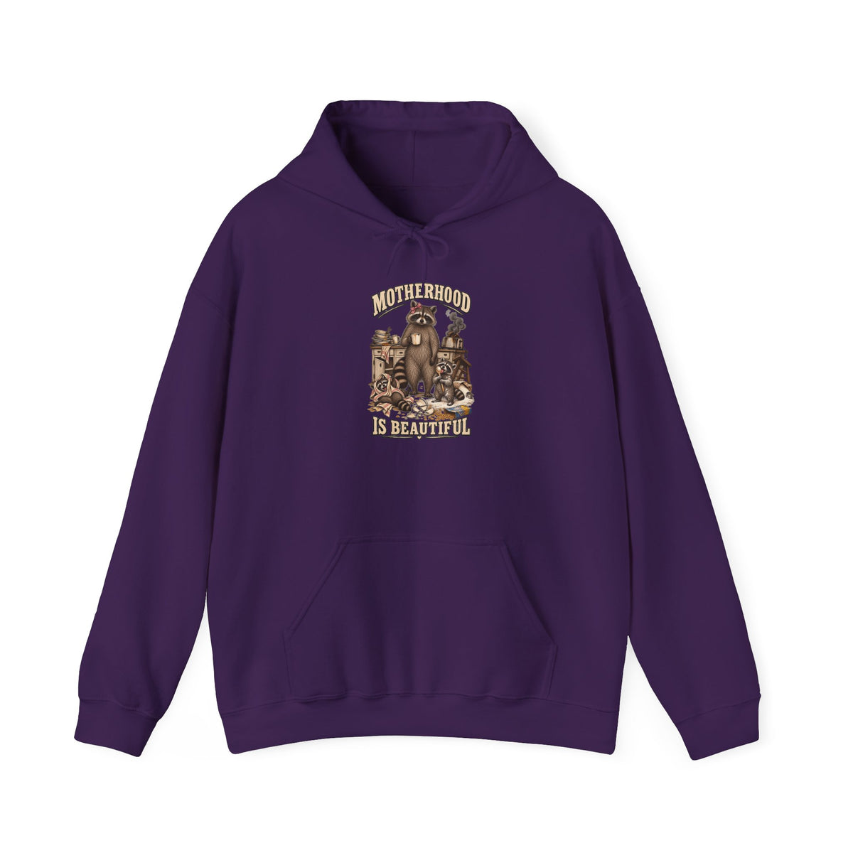 Motherhood Is Beautiful Hoodie Brandy