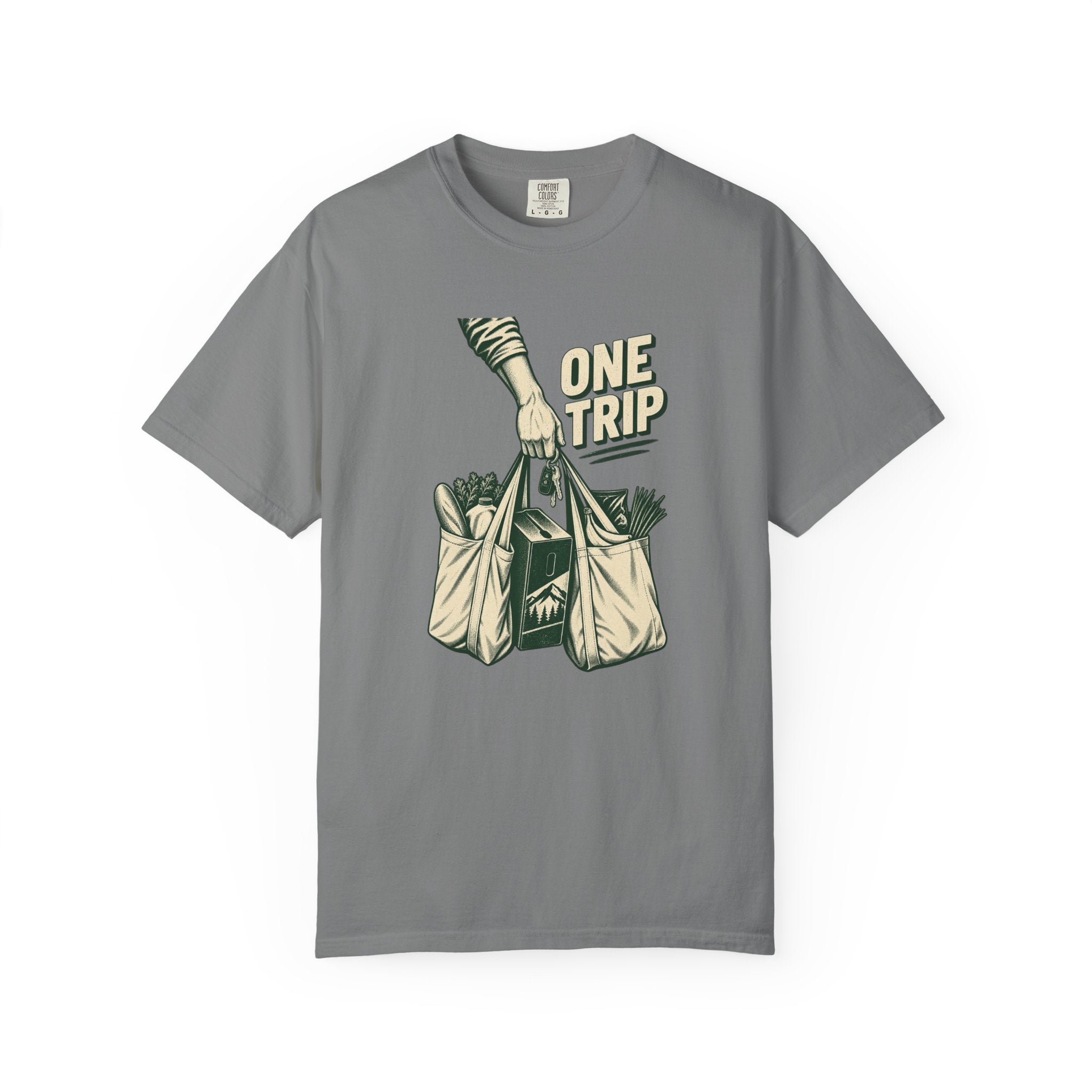 One Trip Grocery Tote T-Shirt