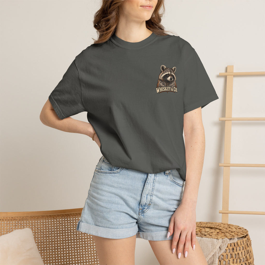 Alive Out of Spite Raccoon Graphic T-Shirt