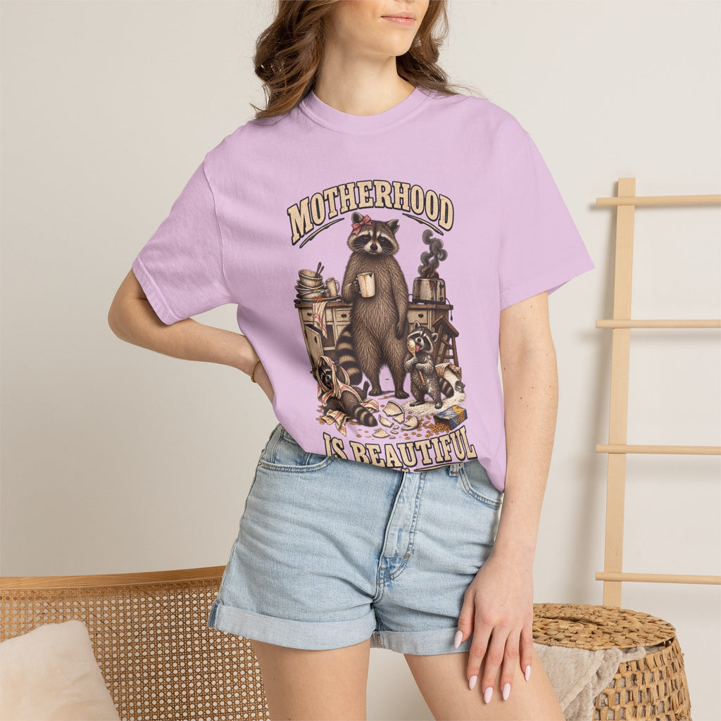 Motherhood Is Beautiful Tee Brandy