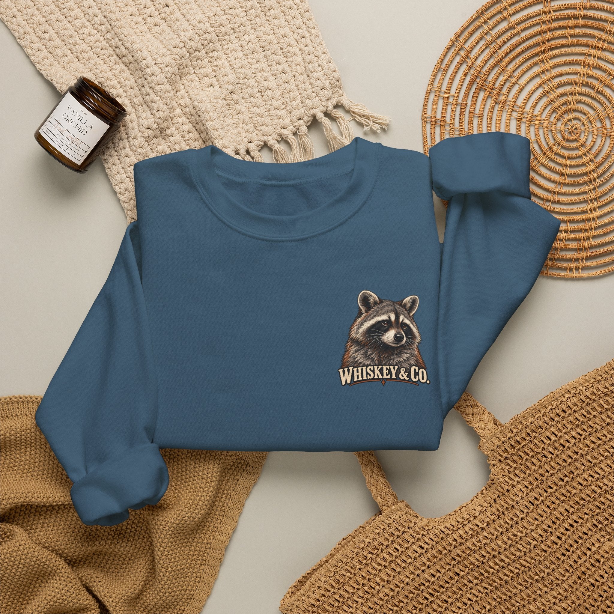 Pulling The Load Crewneck Sweatshirt - Whiskey