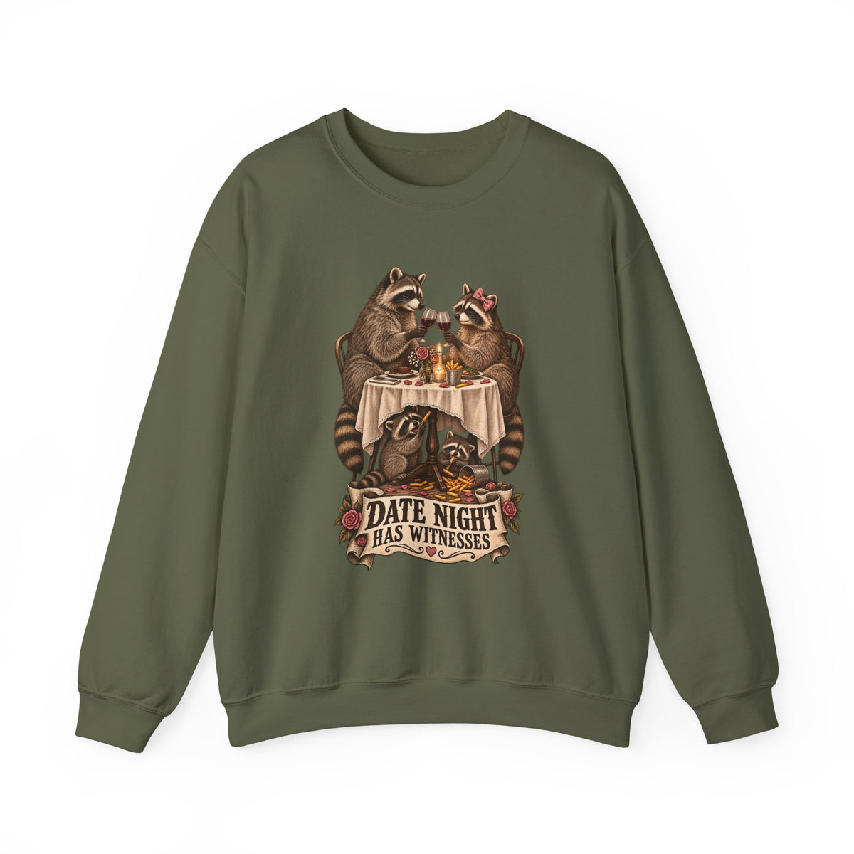 Date Night Has Witnesses Sweatshirt — Family