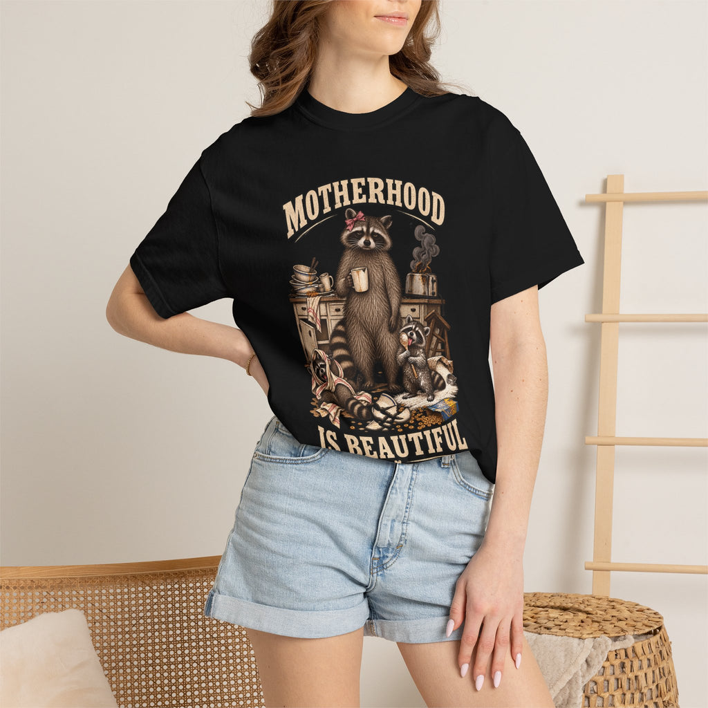 Motherhood Is Beautiful Tee Brandy