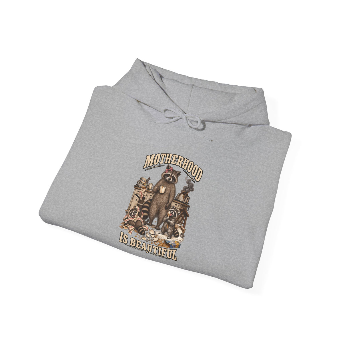 Motherhood Is Beautiful Hoodie Brandy