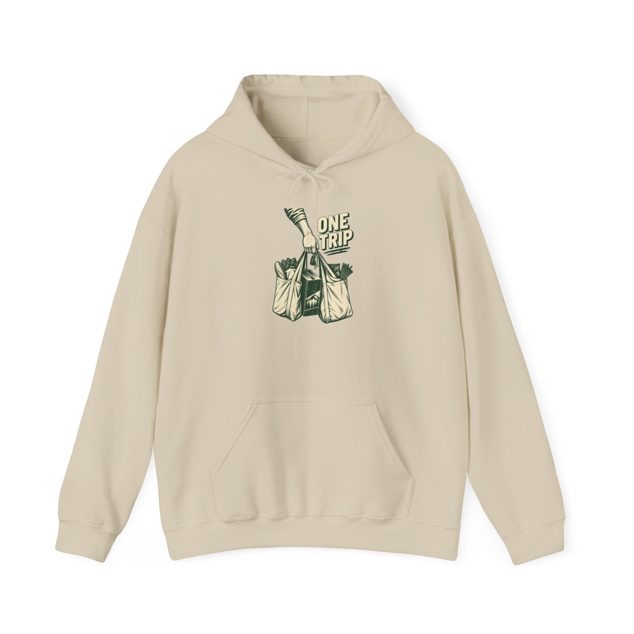 One Trip Grocery Tote Hoodie