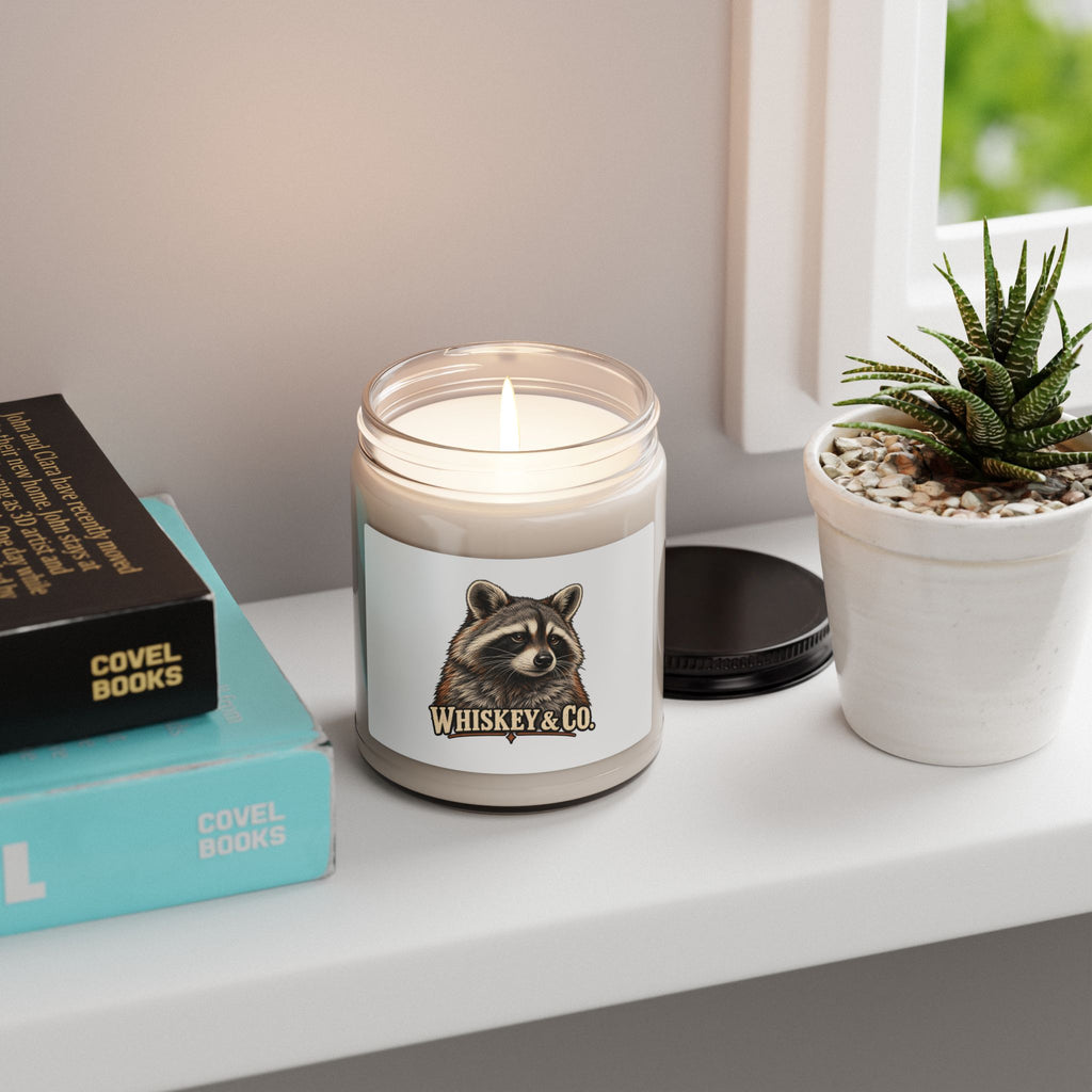 Whiskey & Oak Scented Soy Candle — Whiskey