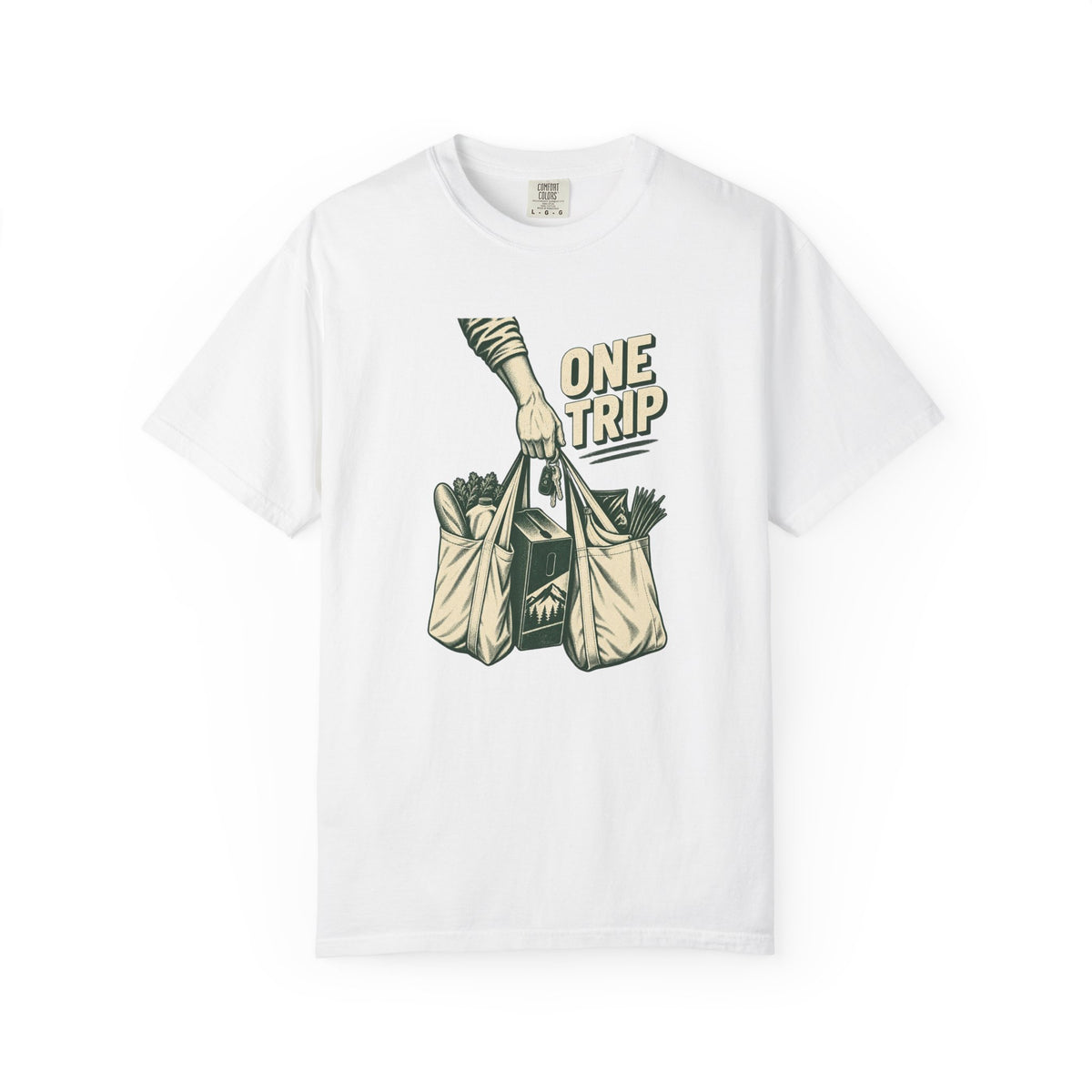 One Trip Grocery Tote T-Shirt