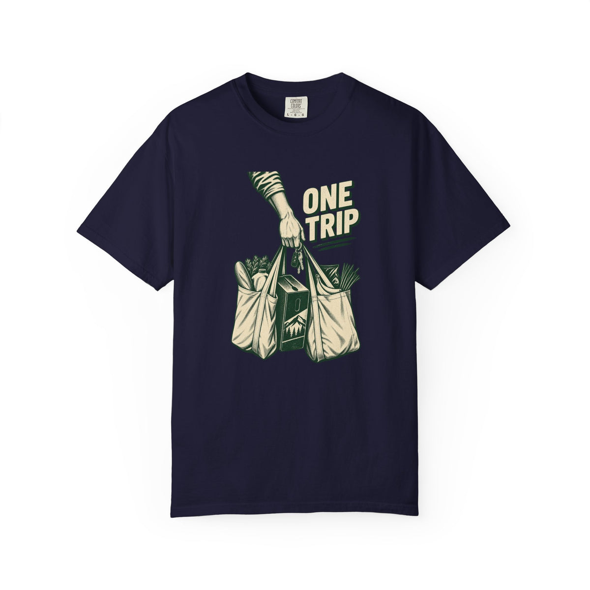 One Trip Grocery Tote T-Shirt