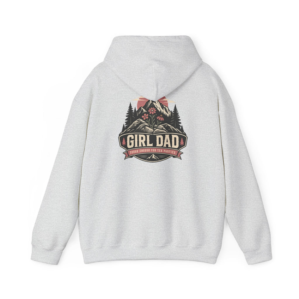 Girl Dad Hoodie — Vintage Mountain Dad Sweatshirt for Fathers