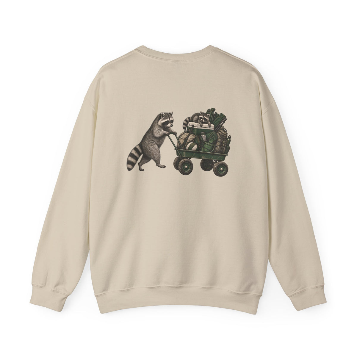 Pulling The Load Crewneck Sweatshirt - Whiskey