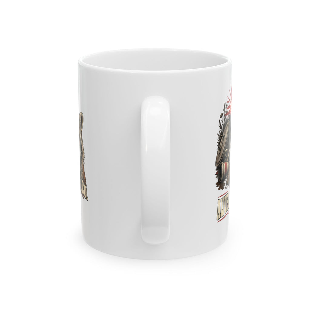 Alive Out Of Spite Ceramic Coffee Mug