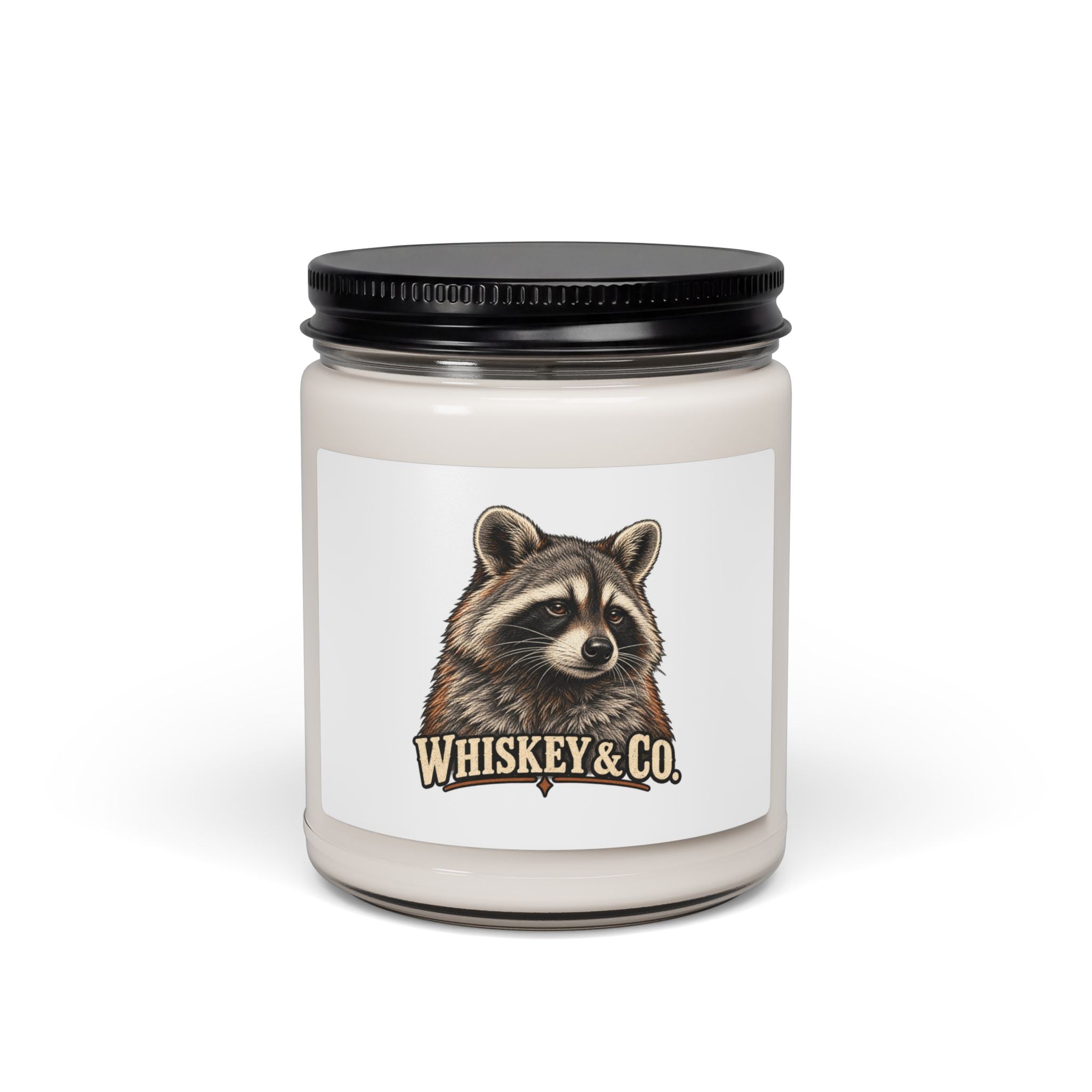 Whiskey & Oak Scented Soy Candle — Whiskey