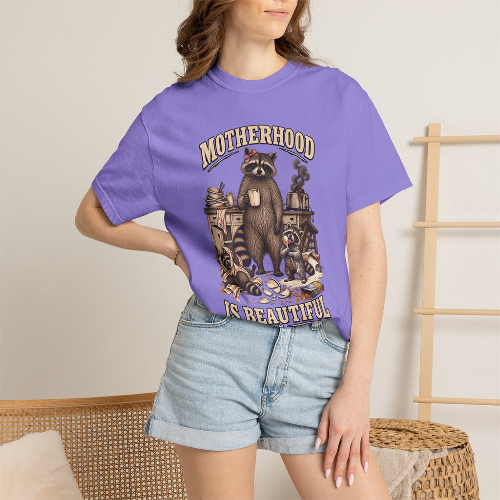 Motherhood Is Beautiful Tee Brandy