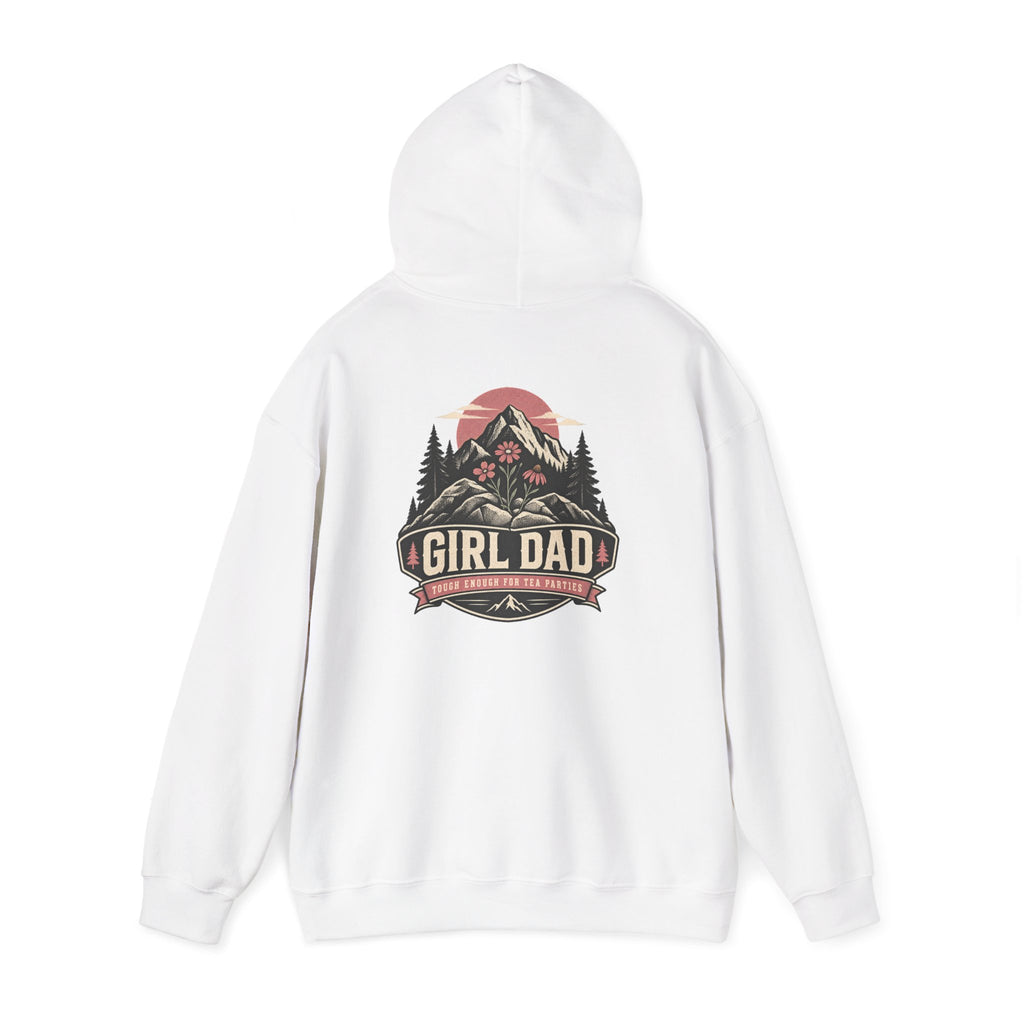 Girl Dad Hoodie — Vintage Mountain Dad Sweatshirt for Fathers