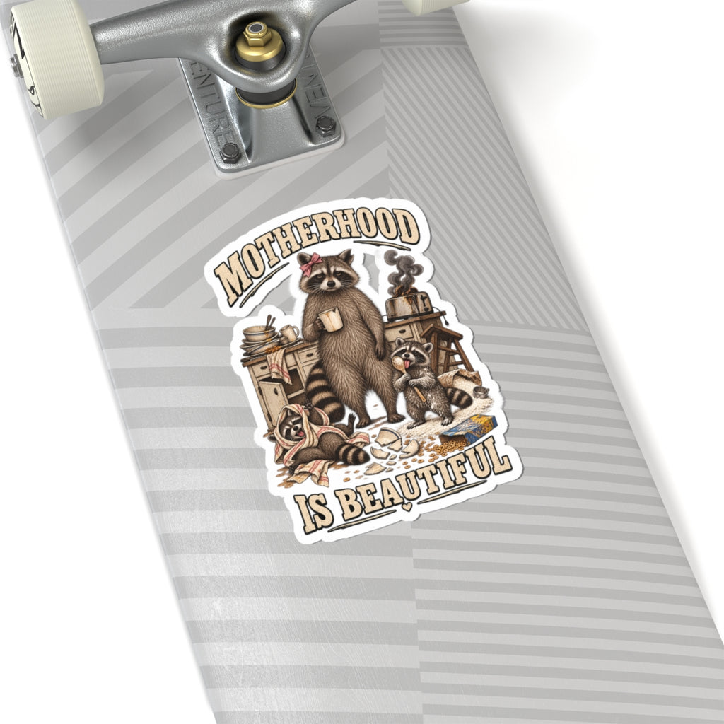 Motherhood Is Beautiful Sticker