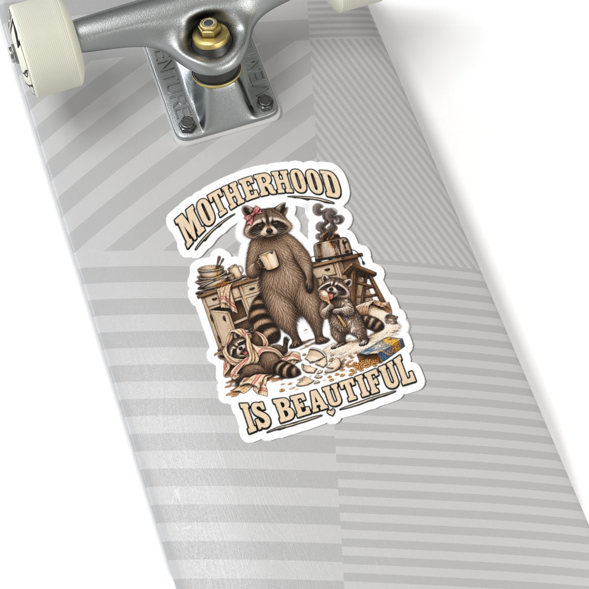 Motherhood Is Beautiful Sticker