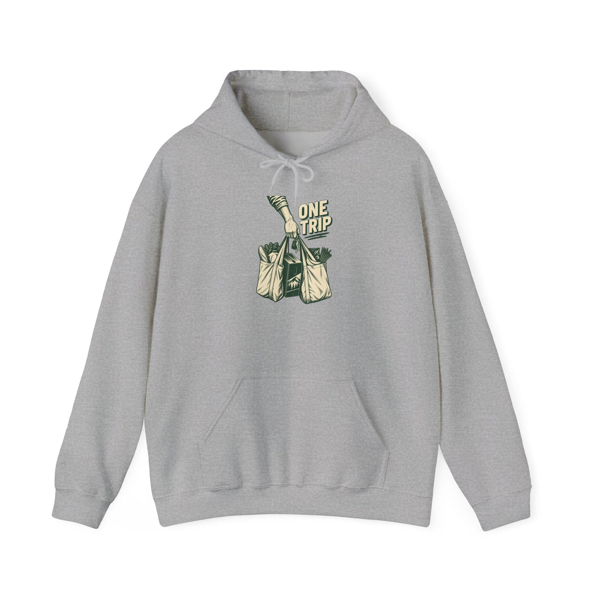 One Trip Grocery Tote Hoodie