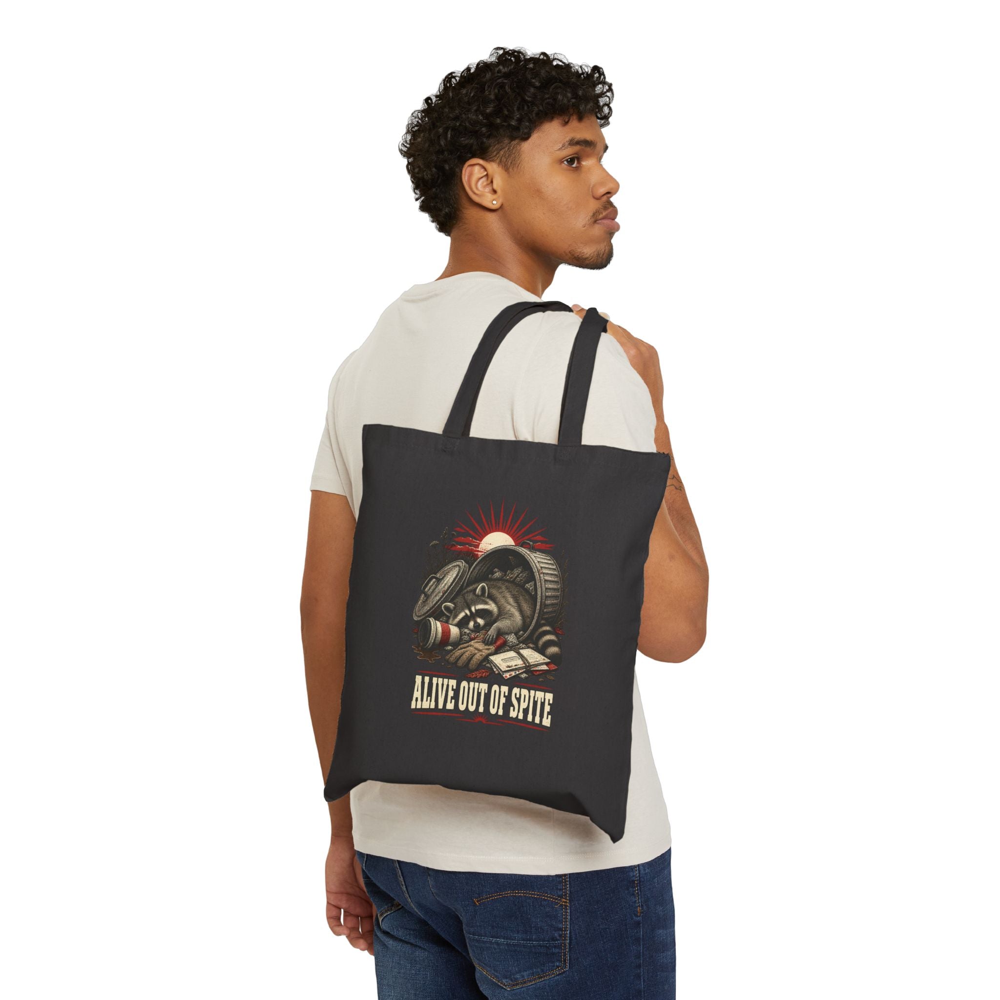 Alive Out Of Spite Cotton Tote Bag – Eco-Friendly