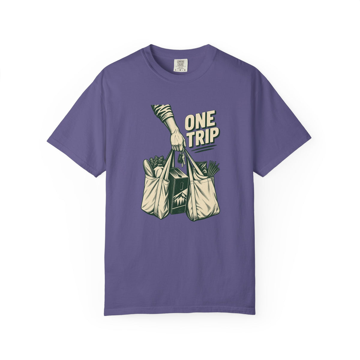 One Trip Grocery Tote T-Shirt