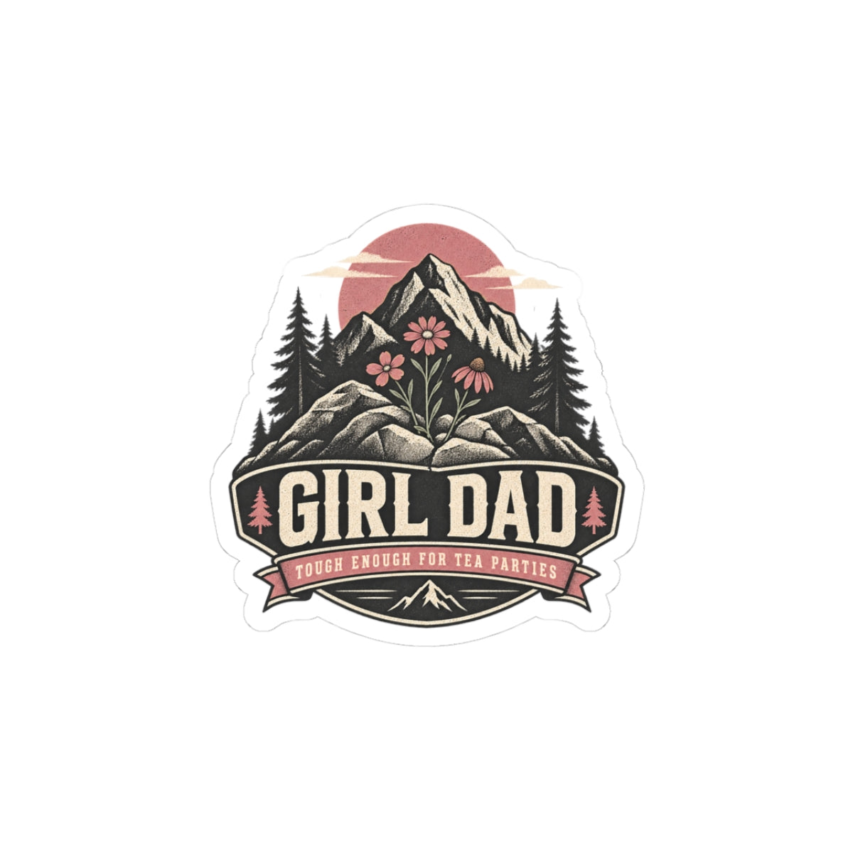Girl Dad Sticker