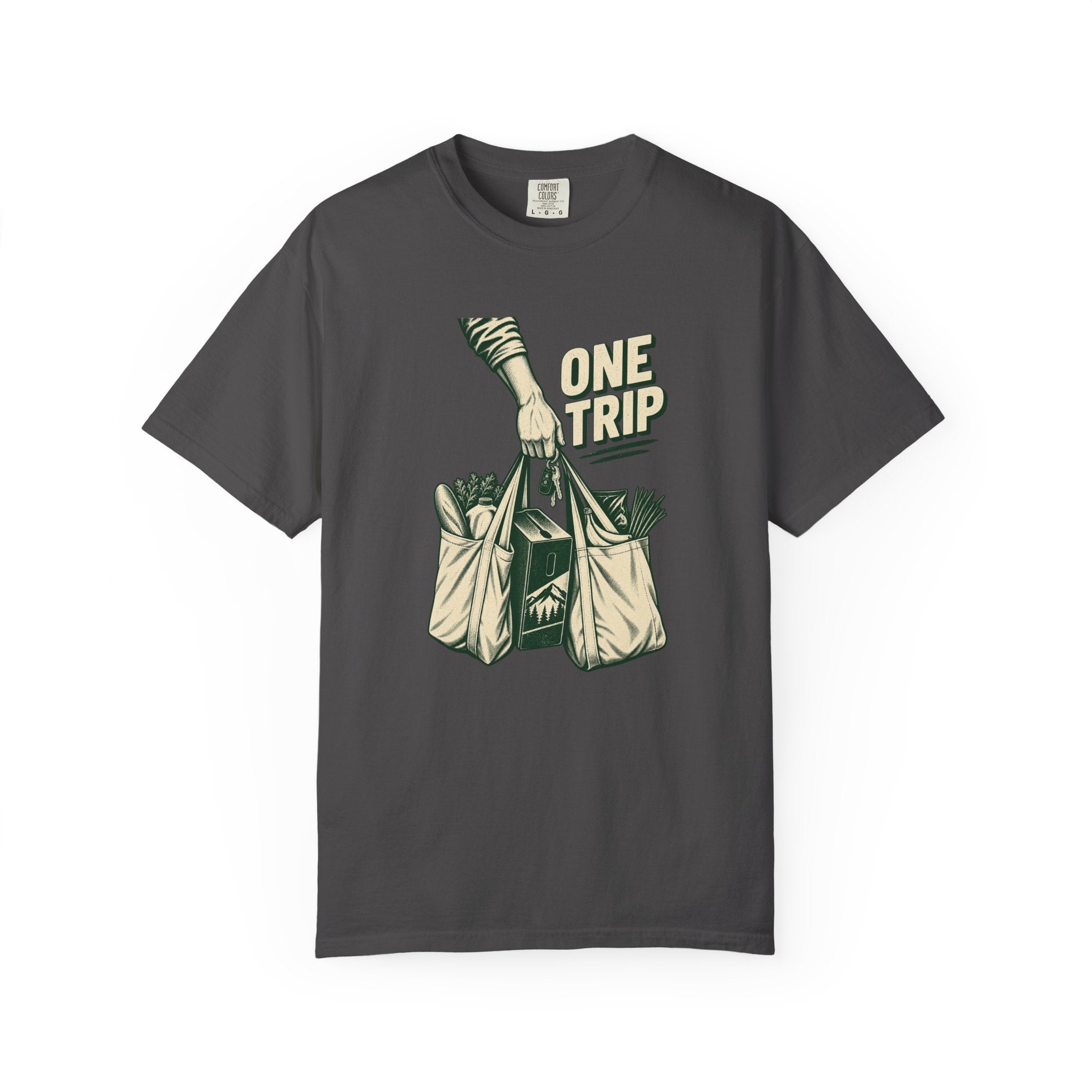 One Trip Grocery Tote T-Shirt
