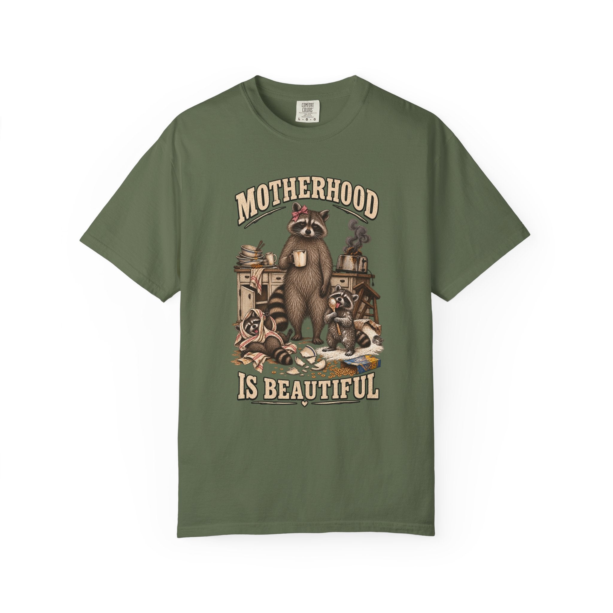 Motherhood Is Beautiful Tee Brandy