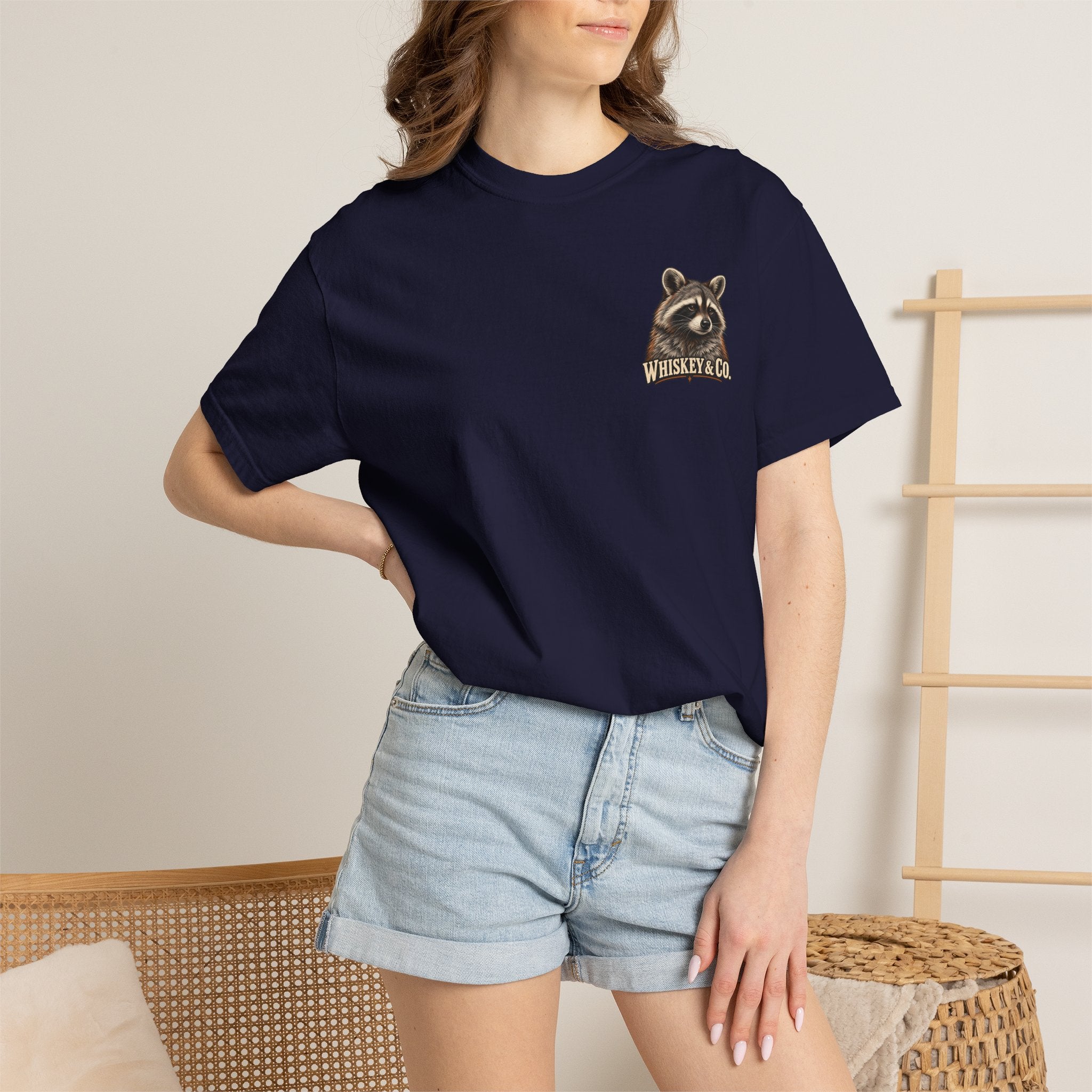 Alive Out of Spite Raccoon Graphic T-Shirt