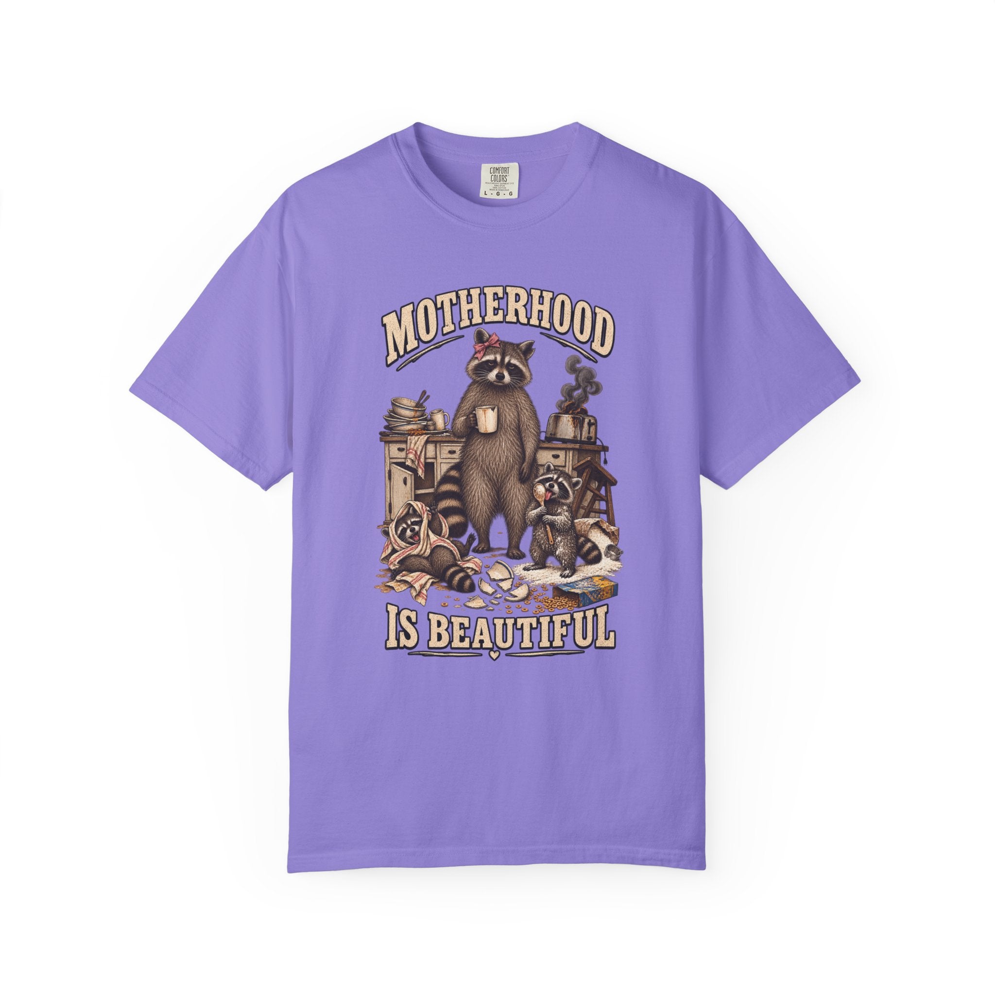 Motherhood Is Beautiful Tee Brandy